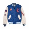 Mlb Alpha Industries Mlb X Alpha X New Era - Bomber Jackets | Chicago Cubs X Alpha X New Era L-2B Bomber Jacket Navy