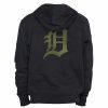 Mlb Alpha Industries Mlb X Alpha X New Era - Hoodies, Tees, & Shorts | Detroit Tigers X Alpha X New Era Hoodie Black