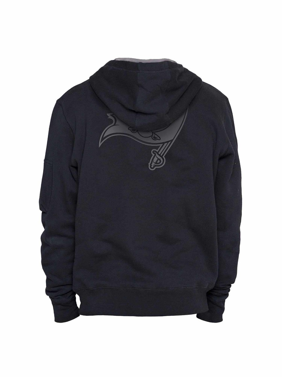 Nfl Alpha Industries Nfl X Alpha X New Era - Hoodies | Tampa Bay Buccaneers X Alpha X New Era Hoodie Black