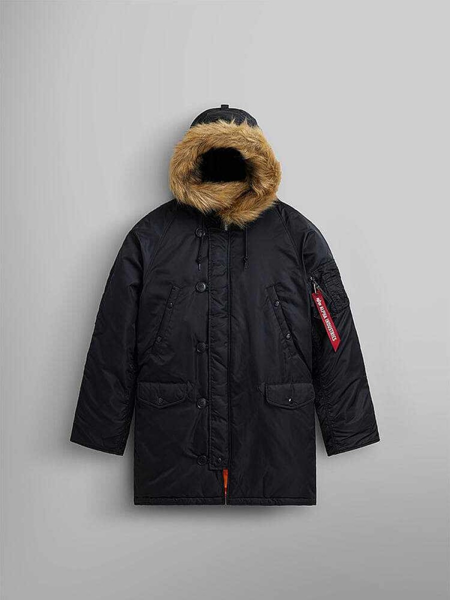 Men Alpha Industries Outerwear | N-3B Slim Fit Parka