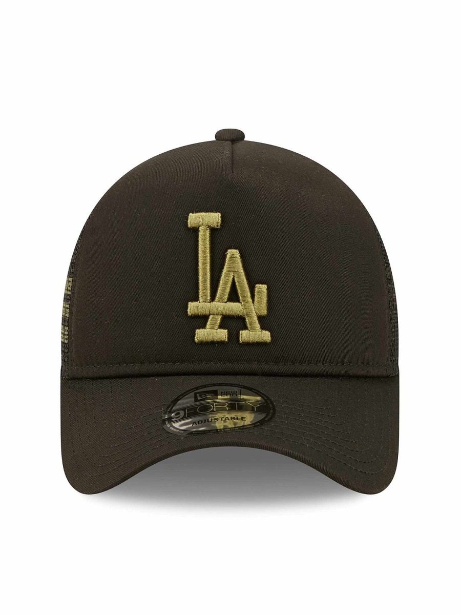 Mlb Alpha Industries Mlb X Alpha X New Era - Caps | Los Angeles Dodgers X Alpha X New Era 940 Cap Black