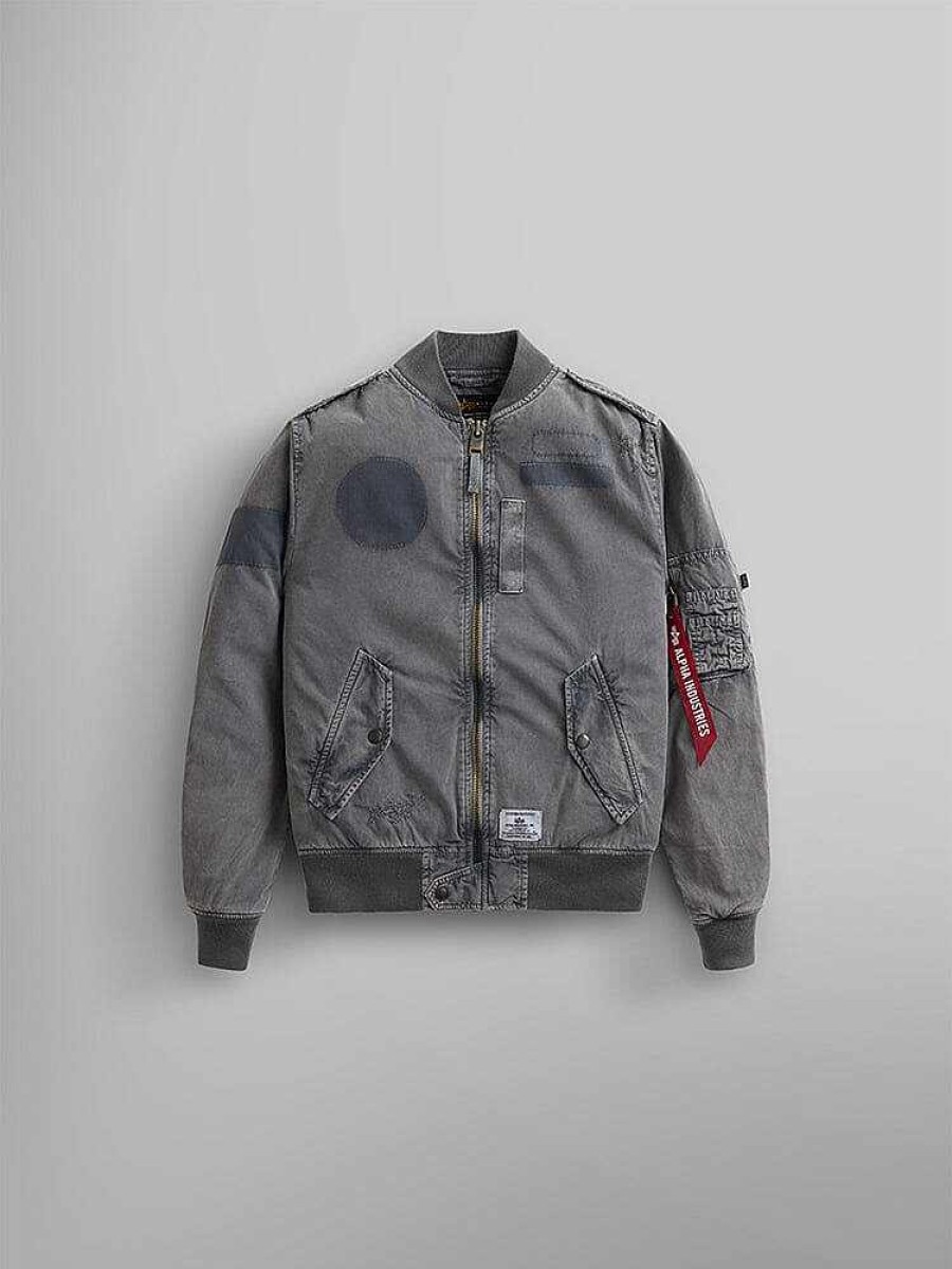 Women Alpha Industries Outerwear | L-2B Rip And Repair Bomber Jacket W