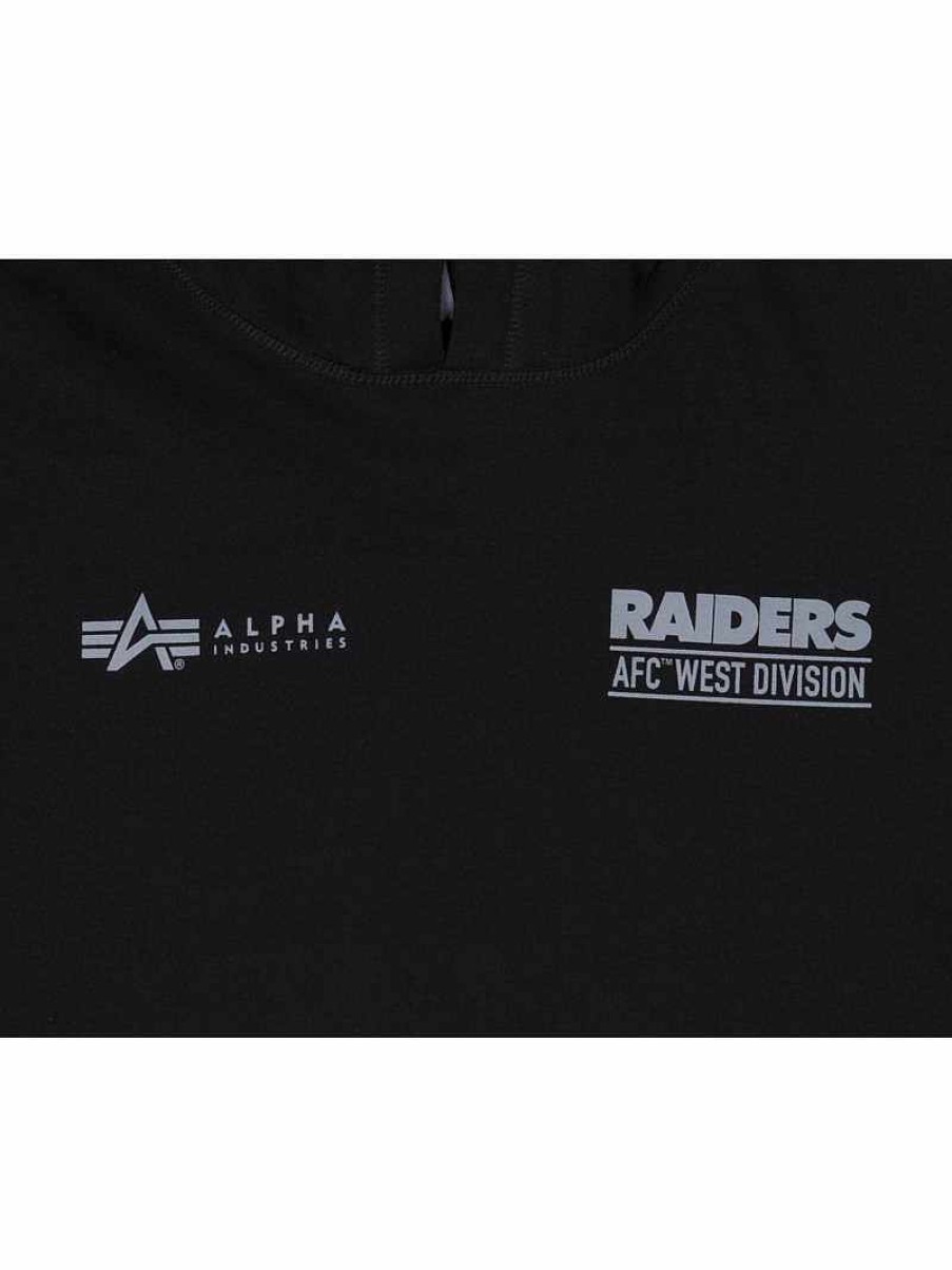 Nfl Alpha Industries Nfl X Alpha X New Era - Hoodies | Las Vegas Raiders X Alpha X New Era Hoodie Black