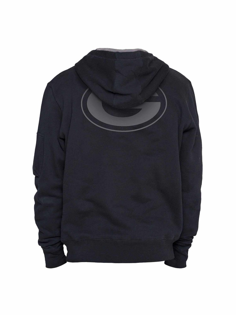 Nfl Alpha Industries Nfl X Alpha X New Era - Hoodies | Green Bay Packers X Alpha X New Era Hoodie Black