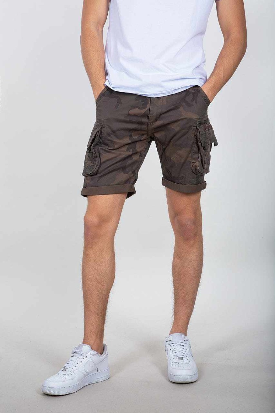 Men Alpha Industries Pants + Shorts | Jet Short Camo
