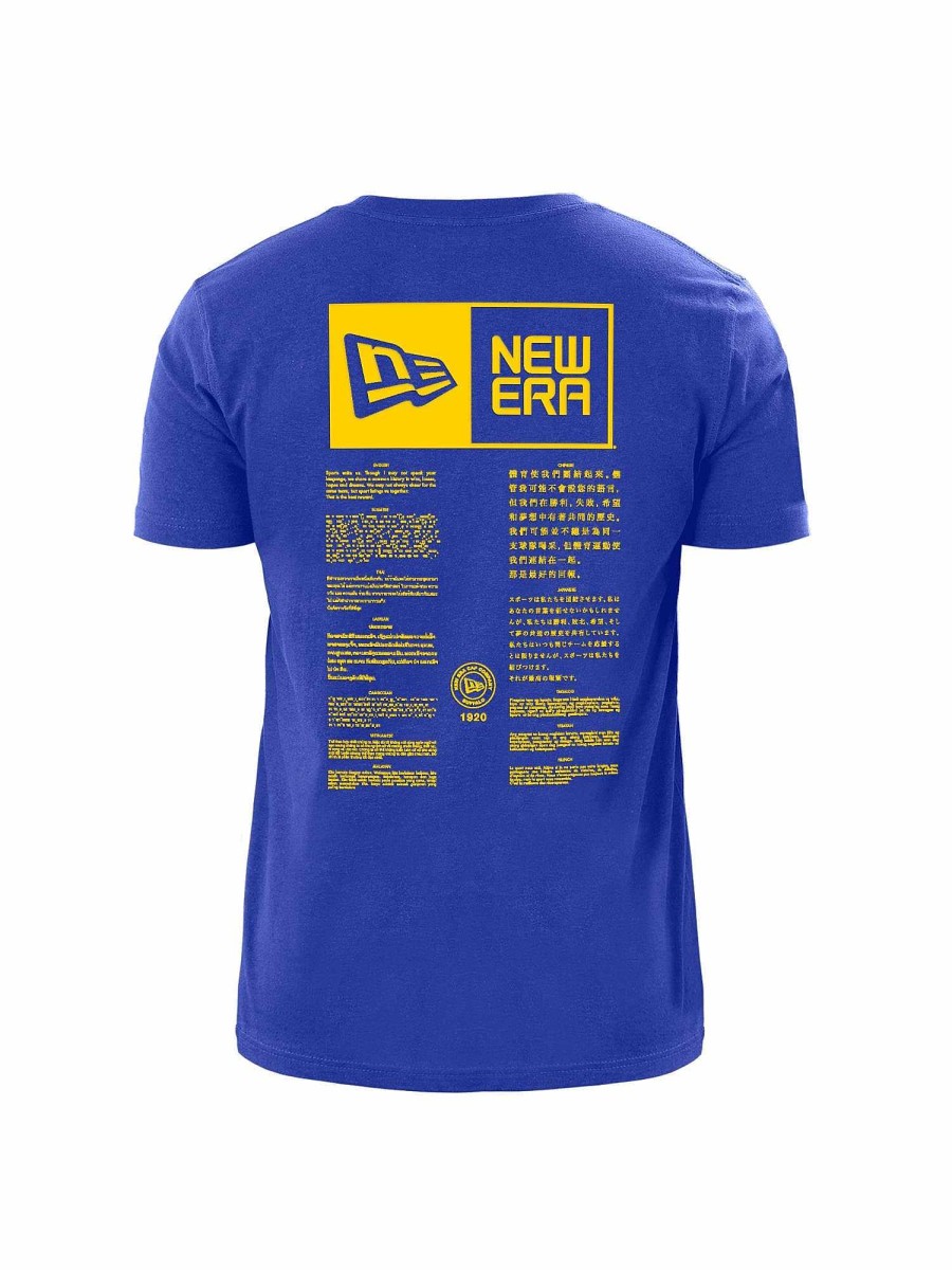 Nfl Alpha Industries Nfl X Alpha X New Era - Tees | Los Angeles Rams X Alpha X New Era T-Shirt Blue