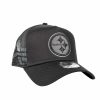 Nfl Alpha Industries Nfl X Alpha X New Era - Caps | Pittsburgh Steelers X Alpha X New Era 940 Cap Black
