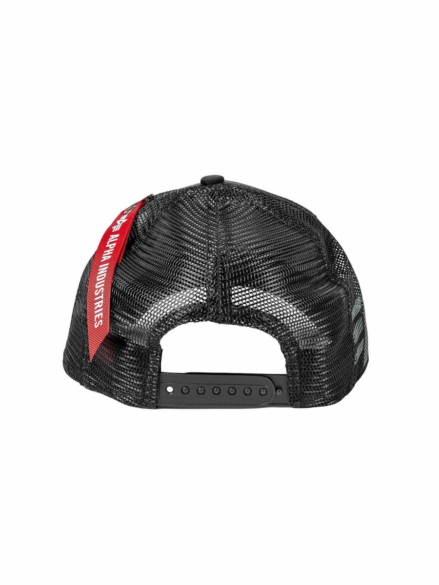 Nfl Alpha Industries Nfl X Alpha X New Era - Caps | Buffalo Bills X Alpha X New Era 940 Cap (Historic Logo) Black
