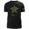 Mlb Alpha Industries Mlb X Alpha X New Era - Hoodies, Tees, & Shorts | Houston Astros X Alpha X New Era T-Shirt Black