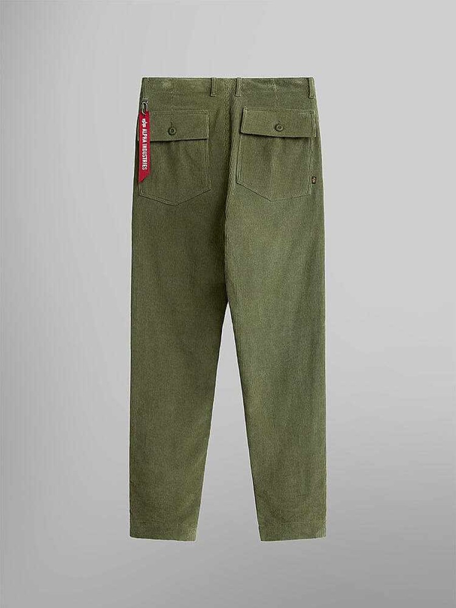 Men Alpha Industries Pants + Shorts | Corduroy Fatigue Pant Og