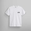 Men Alpha Industries T-Shirts | Nasa Essential Pocket Tee White