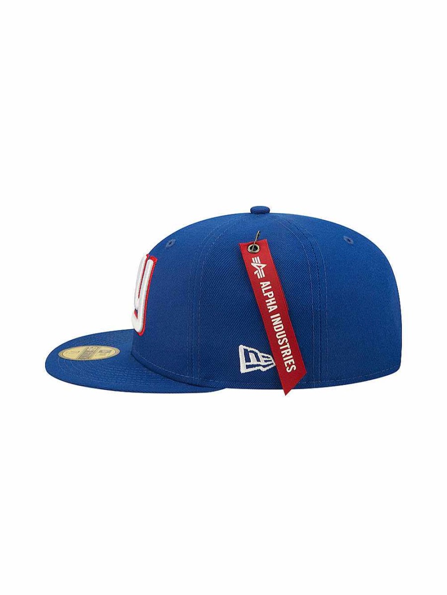 Nfl Alpha Industries Nfl X Alpha X New Era - Caps | New York Giants X Alpha X New Era 59Fifty Fitted Cap Blue