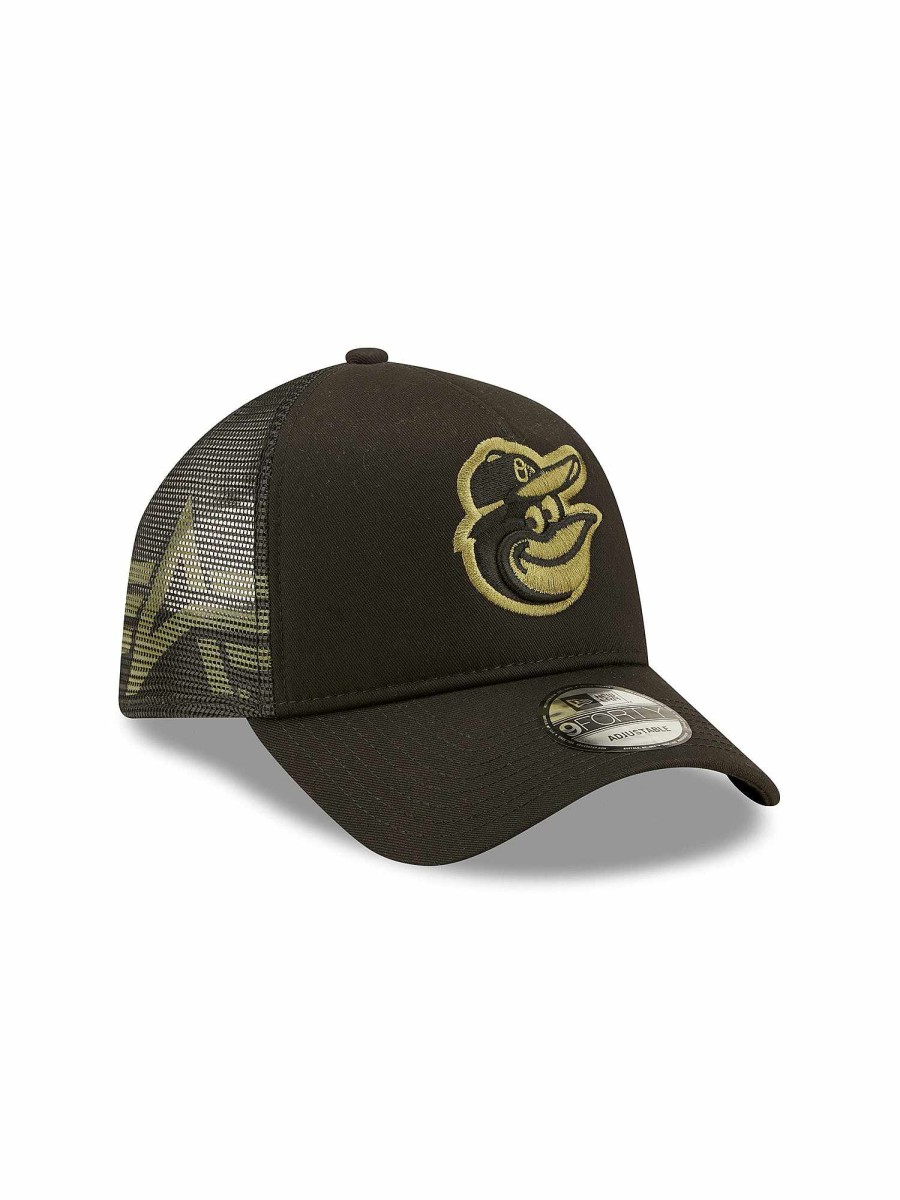 Mlb Alpha Industries Mlb X Alpha X New Era - Caps | Baltimore Orioles X Alpha X New Era 940 Cap Black
