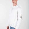 Men Alpha Industries Hoodies + Sweatshirts | Organic Embroidered Hoodie