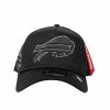Nfl Alpha Industries Nfl X Alpha X New Era - Caps | Buffalo Bills X Alpha X New Era 940 Cap Black