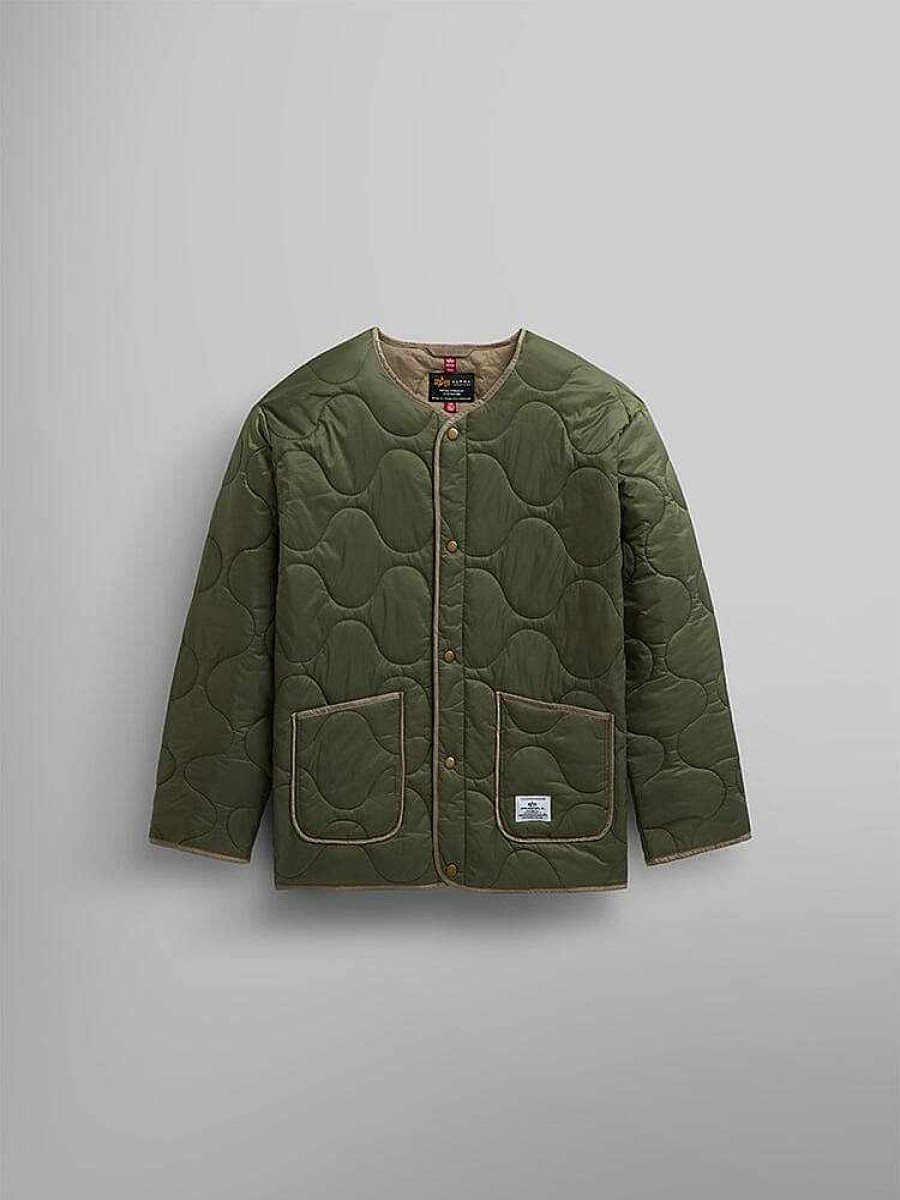 Women Alpha Industries Outerwear | Contrast Quilted Liner W Og
