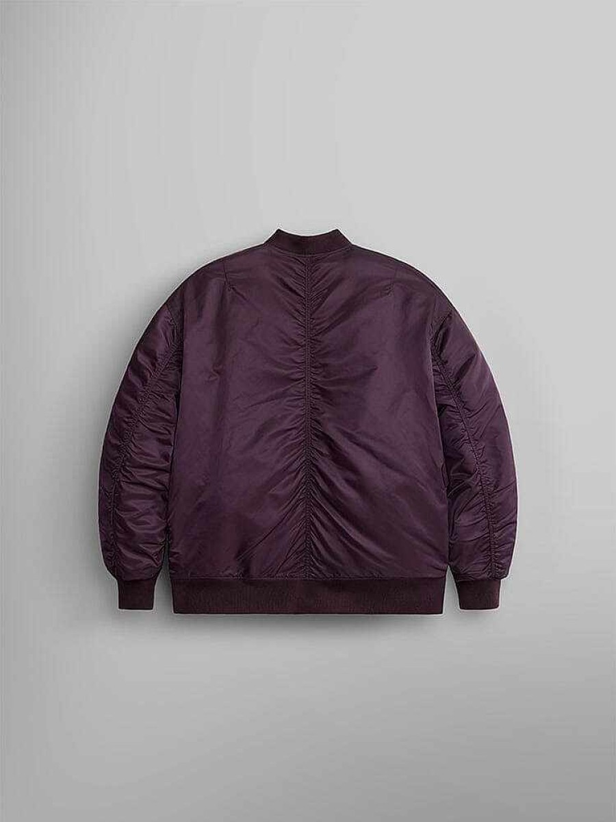 Women Alpha Industries Outerwear | Oversized Ma-1 Mod Bomber Jacket W
