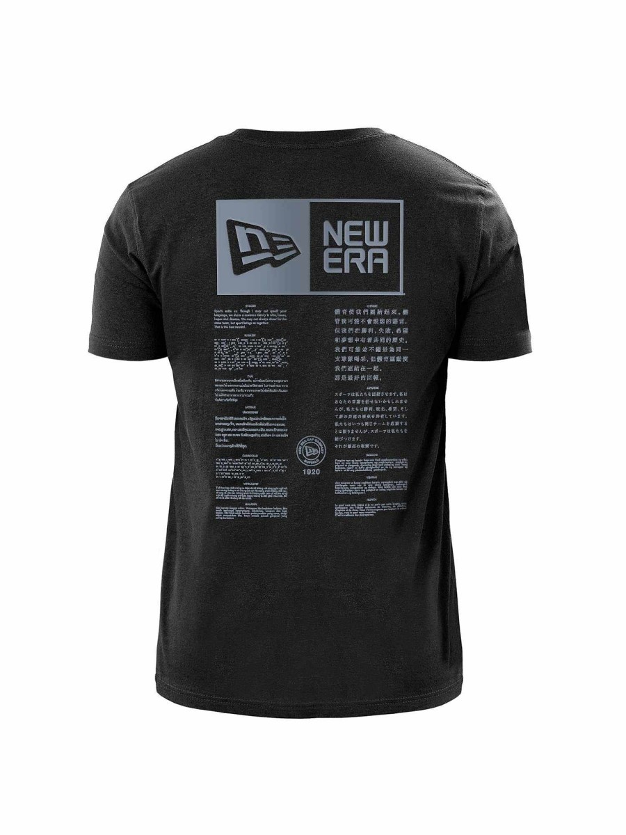 Nfl Alpha Industries Nfl X Alpha X New Era - Tees | Las Vegas Raiders X Alpha X New Era Tee (Historic Logo) Black
