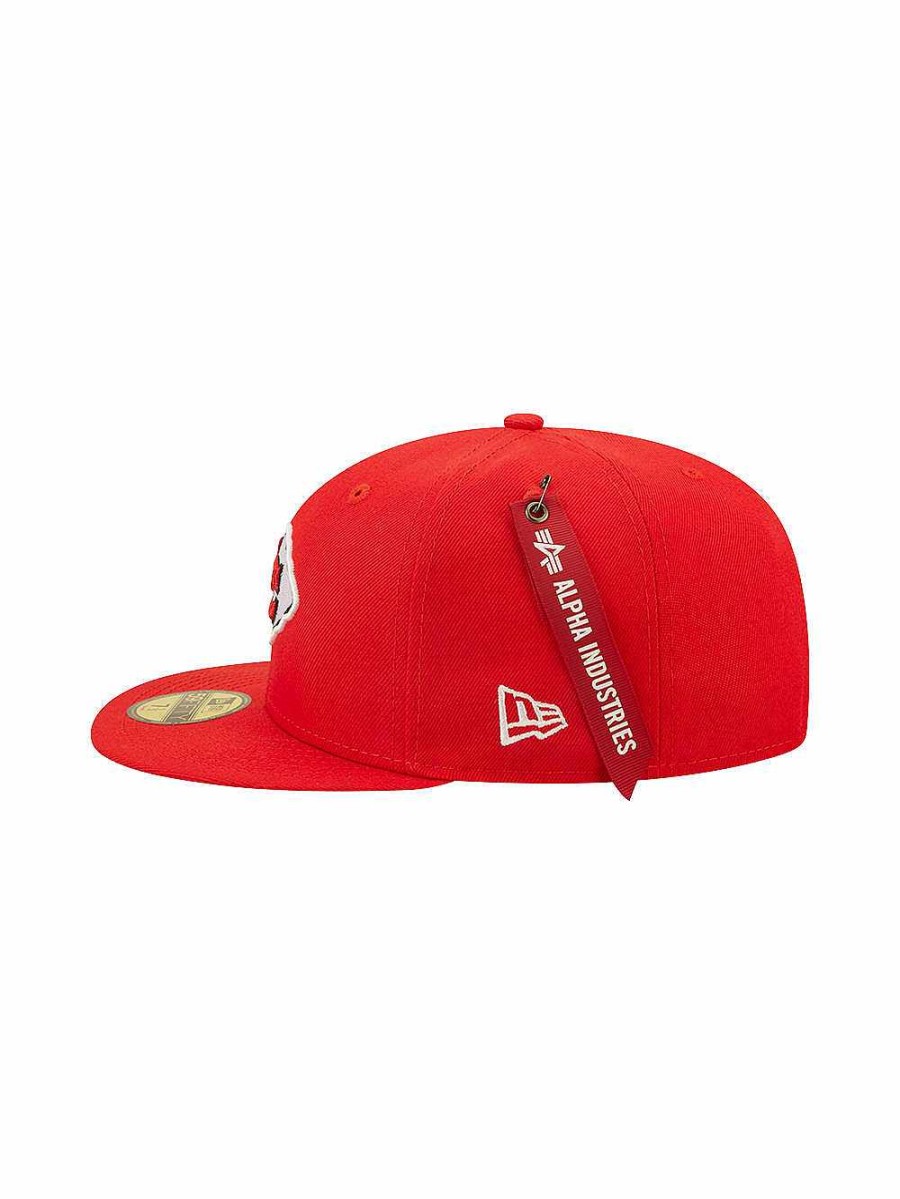 Nfl Alpha Industries Nfl X Alpha X New Era - Caps | Kansas City Chiefs X Alpha X New Era 59Fifty Fitted Cap Red
