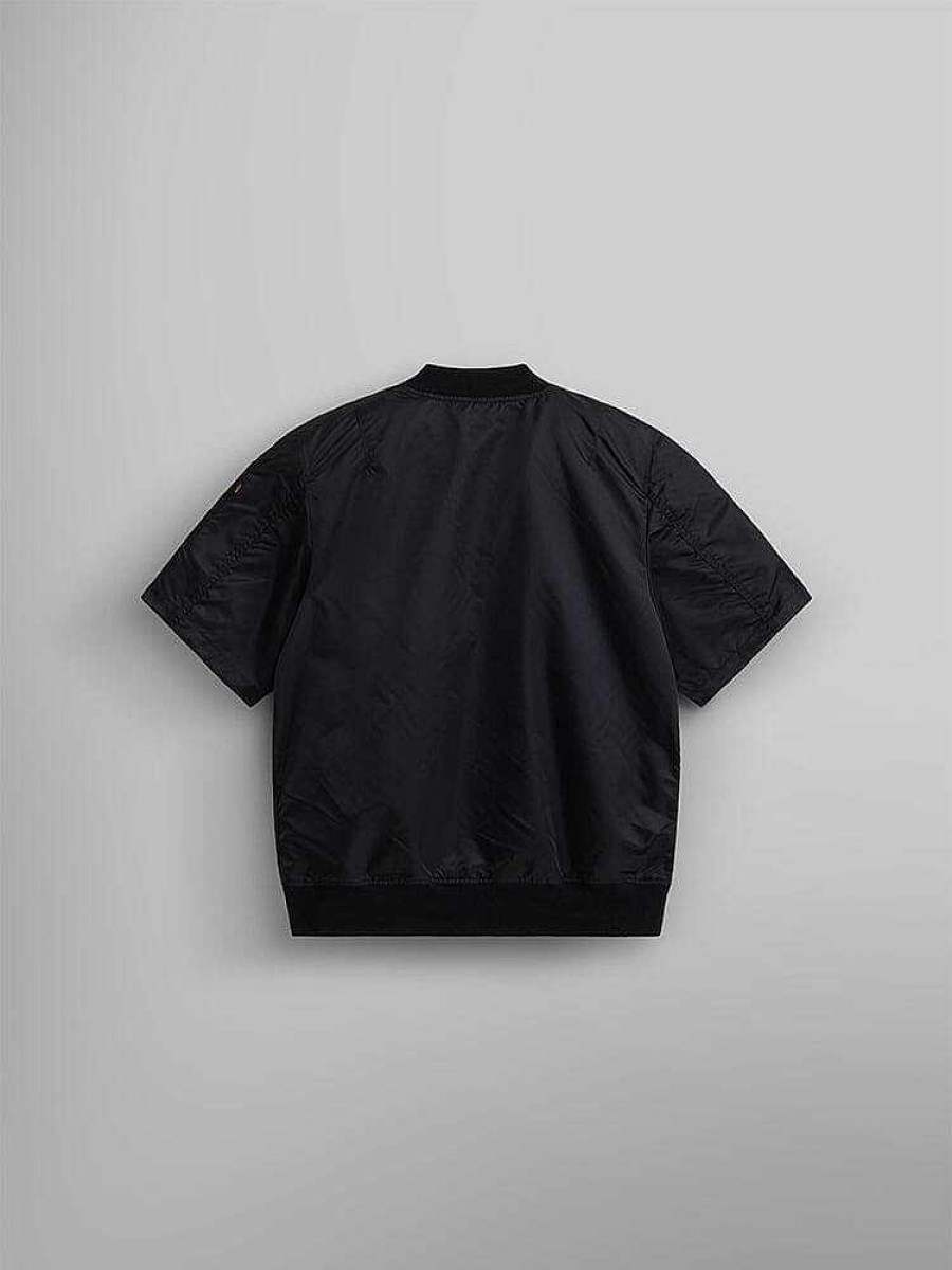 Men Alpha Industries Outerwear | L-2B Short Sleeve Bomber Jacket