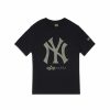 Mlb Alpha Industries Mlb X Alpha X New Era - Hoodies, Tees, & Shorts | New York Yankees X Alpha X New Era T-Shirt Black