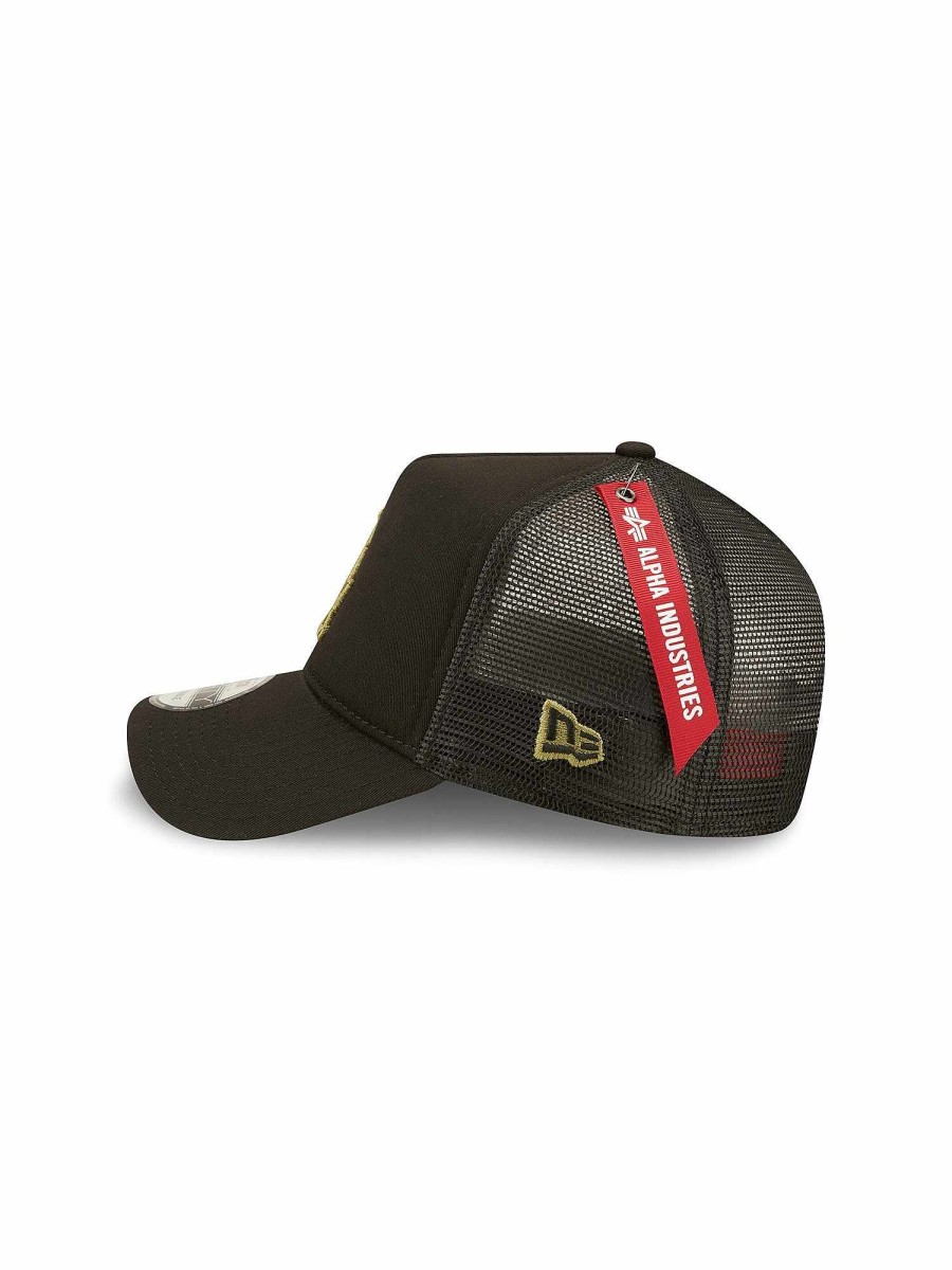 Mlb Alpha Industries Mlb X Alpha X New Era - Caps | Los Angeles Dodgers X Alpha X New Era 940 Cap Black