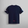 Men Alpha Industries T-Shirts | Nasa Worm Logo Gen Ii Tee