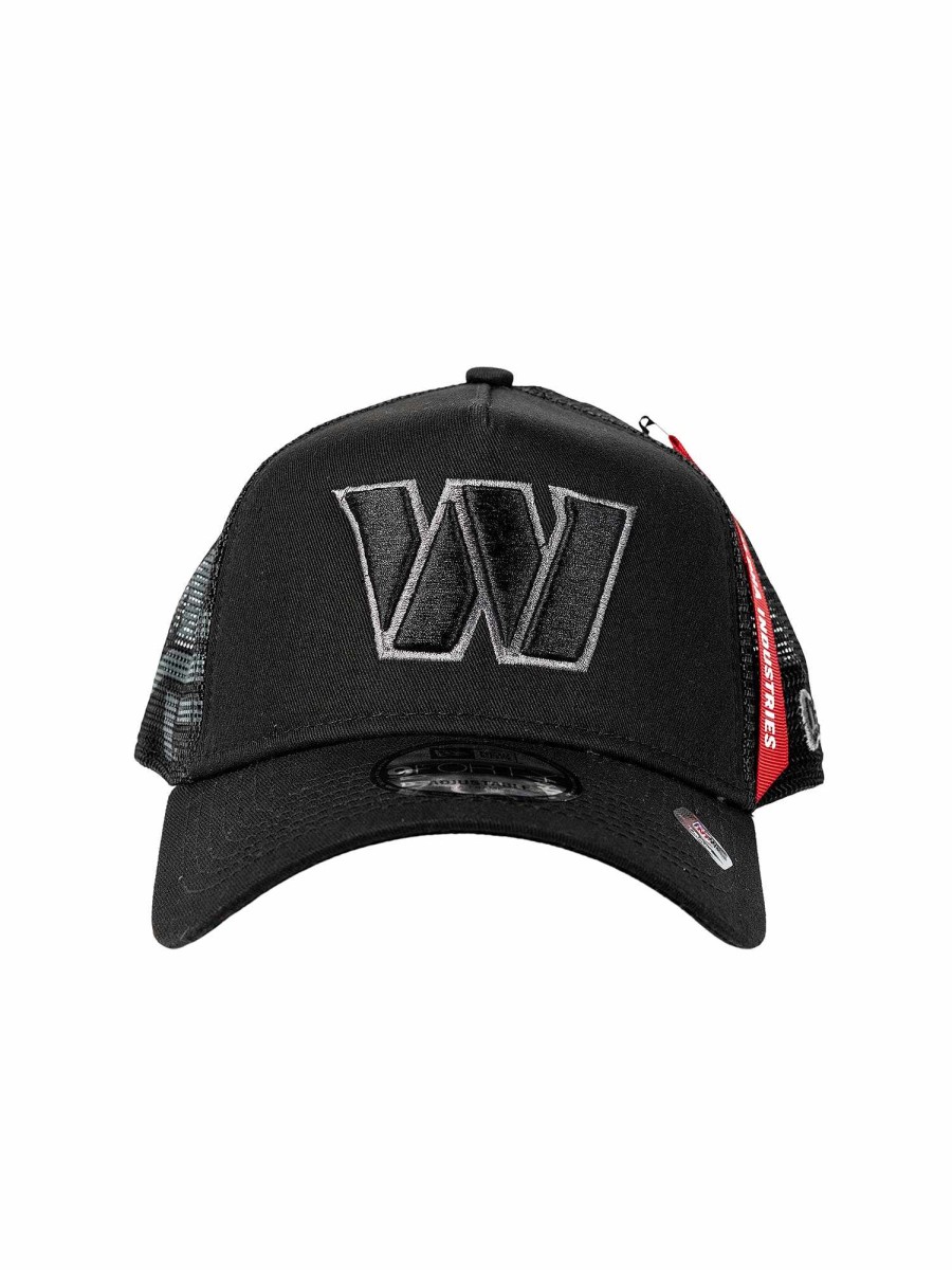 Nfl Alpha Industries Nfl X Alpha X New Era - Caps | Washington Commanders X Alpha X New Era 940 Cap Black