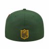 Nfl Alpha Industries Nfl X Alpha X New Era - Caps | Green Bay Packers X Alpha X New Era 59Fifty Fitted Cap Dark Green