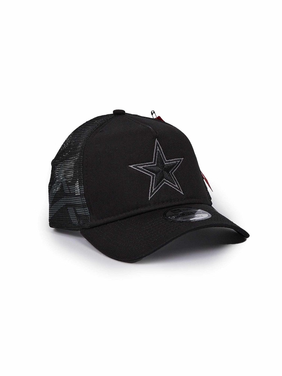 Nfl Alpha Industries Nfl X Alpha X New Era - Caps | Dallas Cowboys X New Era X Alpha 940 Cap Black