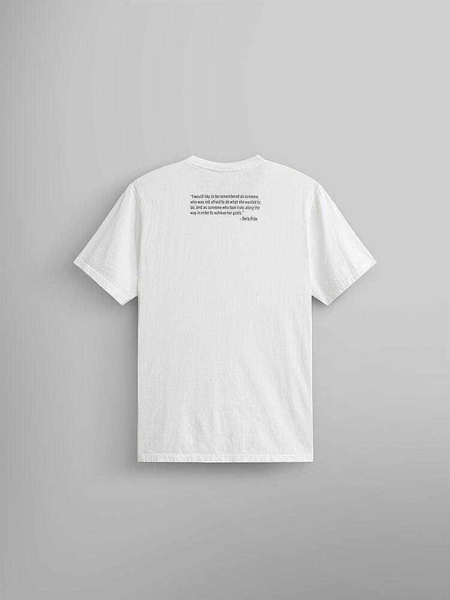 Men Alpha Industries T-Shirts | Nasa Challenger Tee