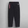Women Alpha Industries Pants | Barrel Leg Pant W Black