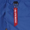 Nba Alpha Industries Nba X Alpha X New Era - Hoodies, Tees, & Shorts | Golden State Warriors X Alpha X New Era Nylon Shorts Blue