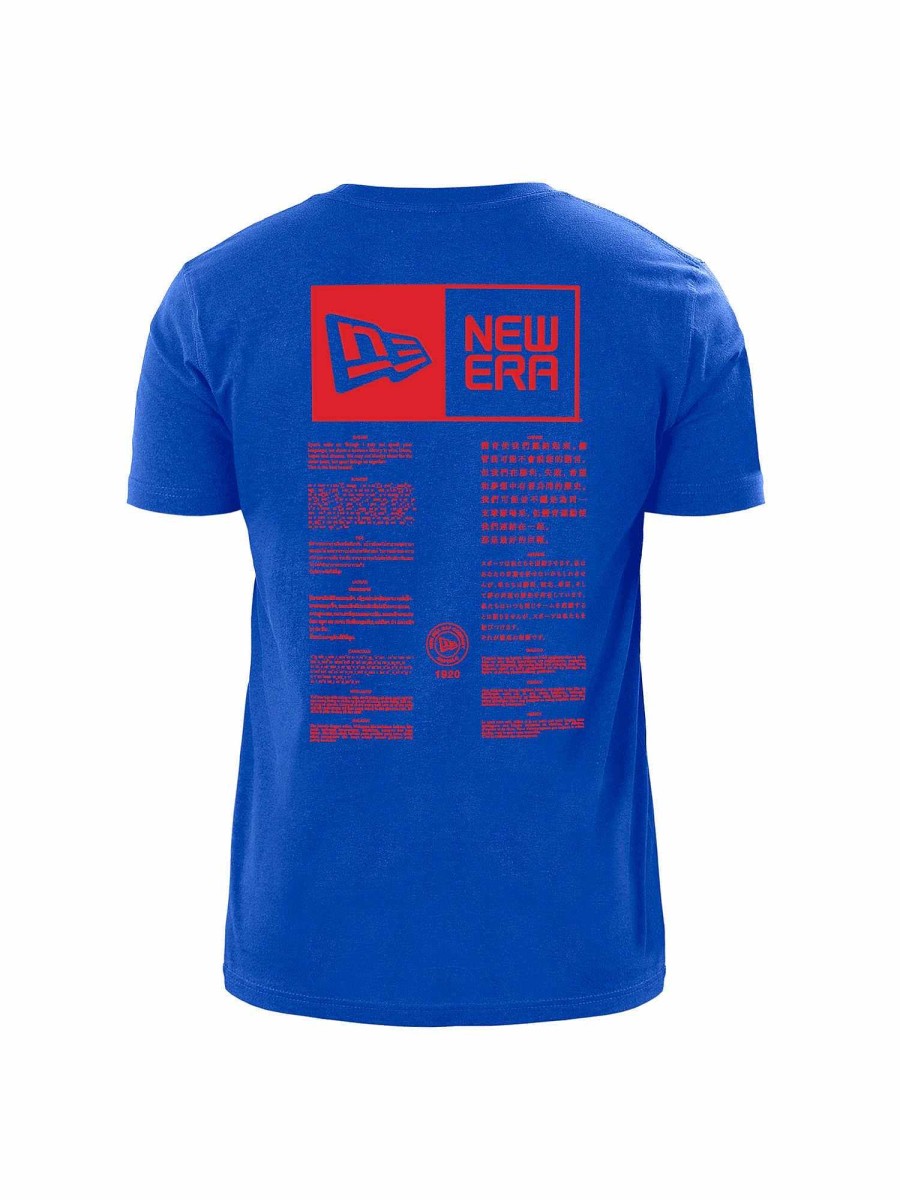 Nfl Alpha Industries Nfl X Alpha X New Era - Tees | Buffalo Bills X Alpha X New Era T-Shirt (Historic Logo) Blue