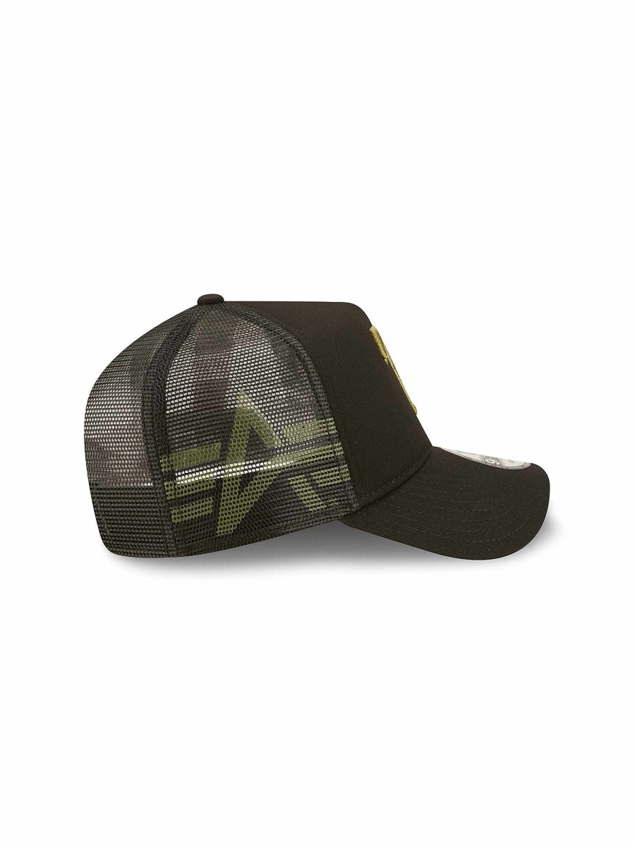 Mlb Alpha Industries Mlb X Alpha X New Era - Caps | Texas Rangers X Alpha X New Era 940 Cap Black