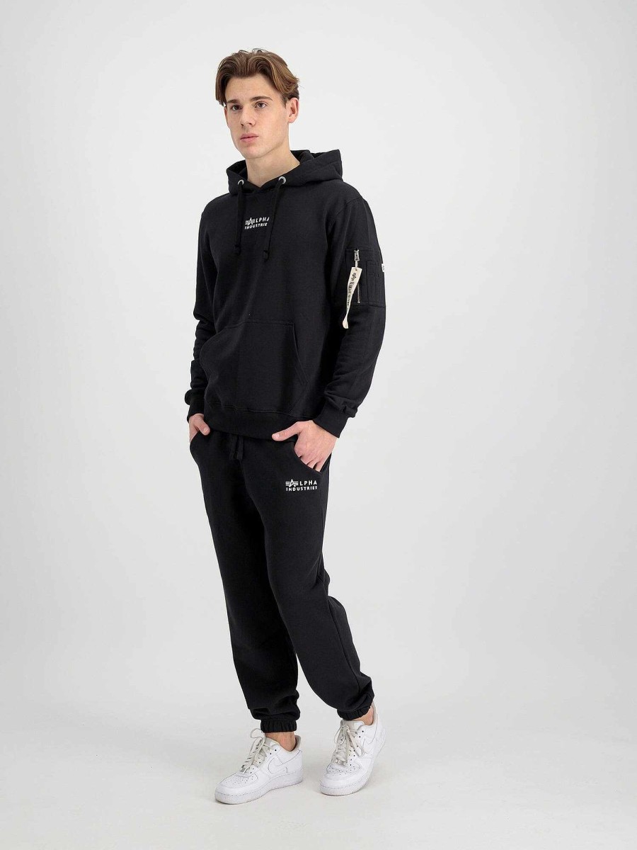 Men Alpha Industries Hoodies + Sweatshirts | Organic Embroidered Hoodie