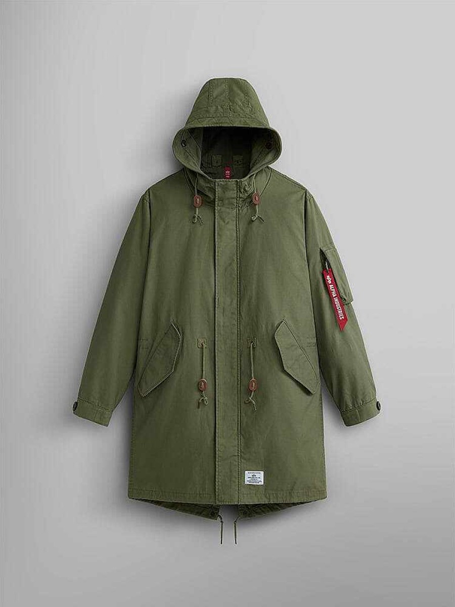 Men Alpha Industries Outerwear | 59 Fishtail Od Parka