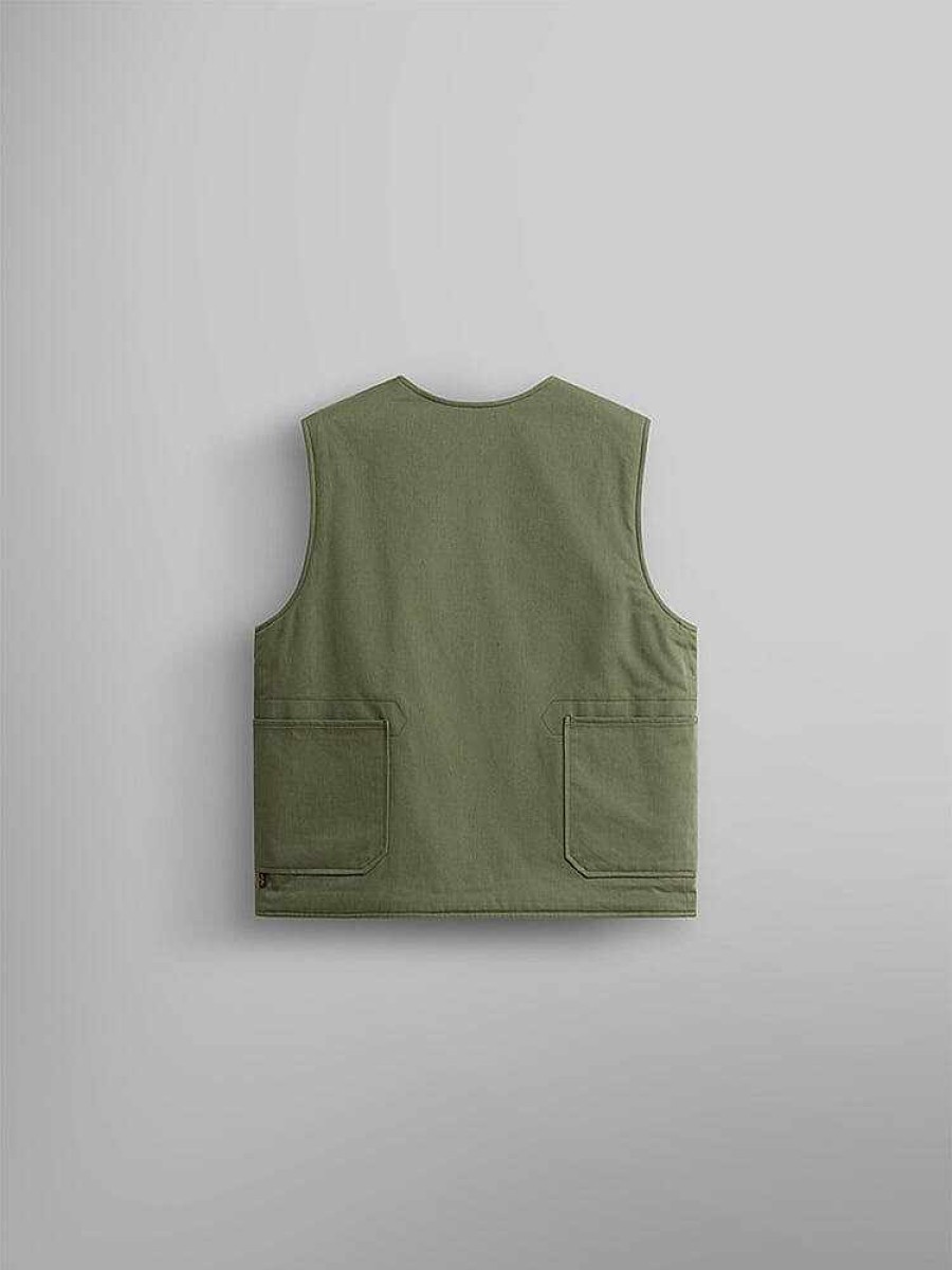Men Alpha Industries Outerwear | Deck Vest