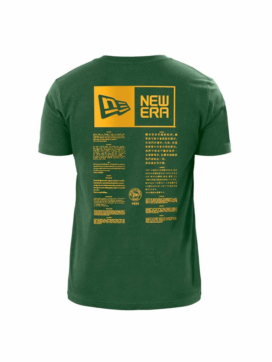 Nfl Alpha Industries Nfl X Alpha X New Era - Tees | Bay Packers X Alpha X New Era T-Shirt Green