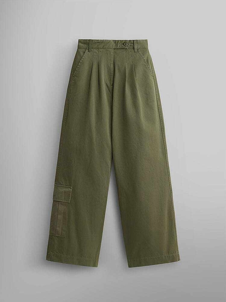 Women Alpha Industries Pants | Wide Leg Pant W