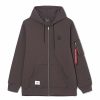 Men Alpha Industries Hoodies + Sweatshirts | Unfrm Zip-Up Hoodie