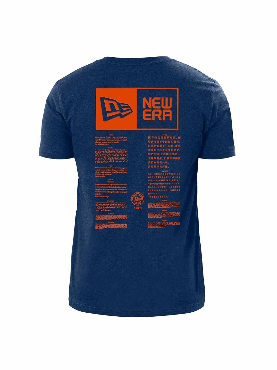 Nfl Alpha Industries Nfl X Alpha X New Era - Tees | Chicago Bears X Alpha X New Era T-Shirt Blue