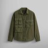 Men Alpha Industries Shirt Jackets | Long Sleeve Multi Pocket Shirt