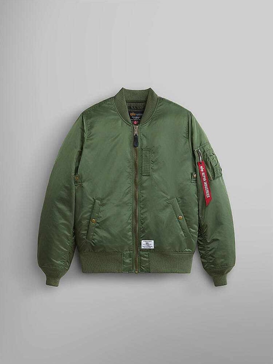 Men Alpha Industries Outerwear | Ma-1 Mod Bomber Jacket