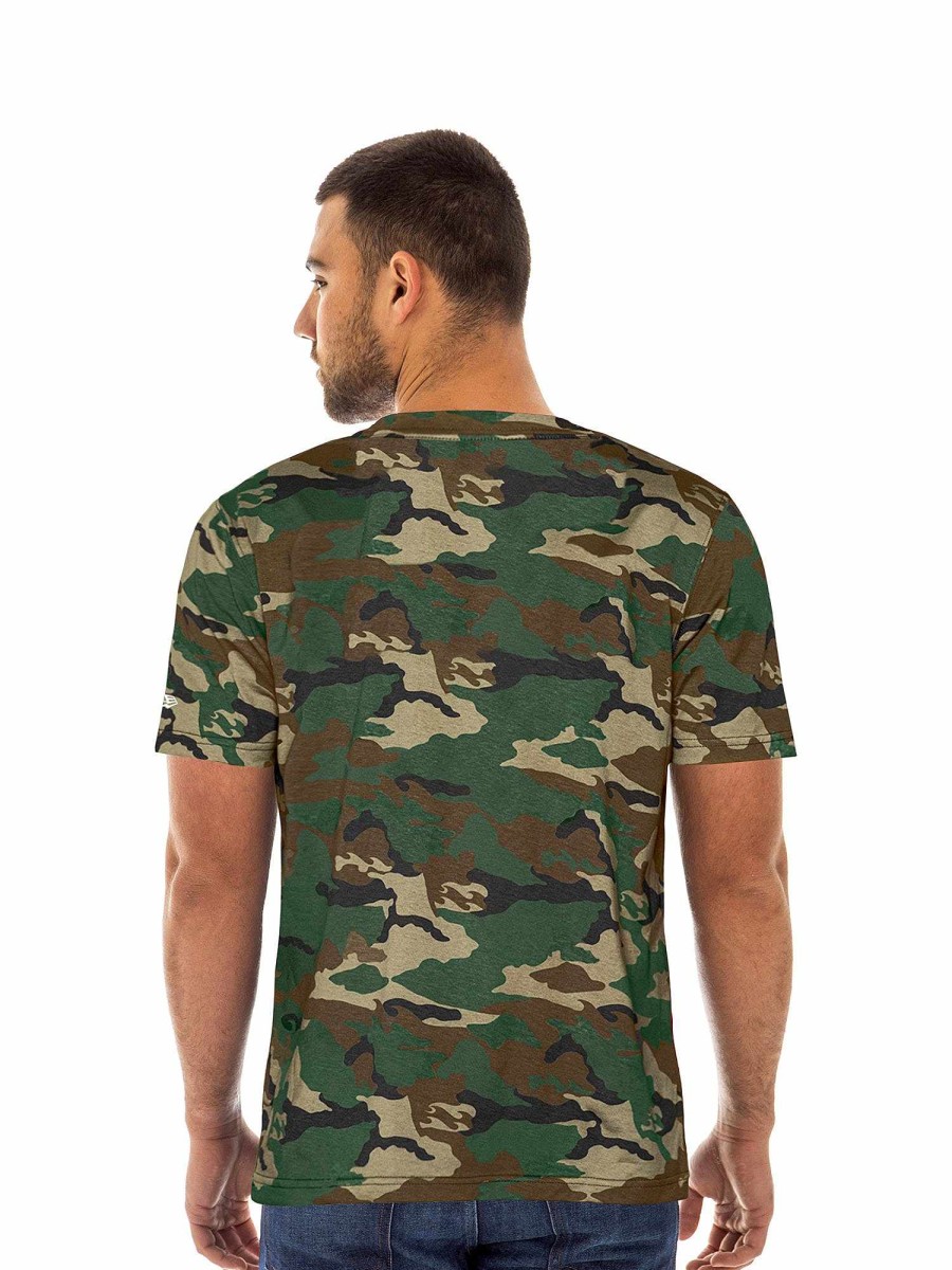 Mlb Alpha Industries Mlb X Alpha X New Era - Hoodies, Tees, & Shorts | Atlanta Braves X Alpha X New Era T-Shirt Camo