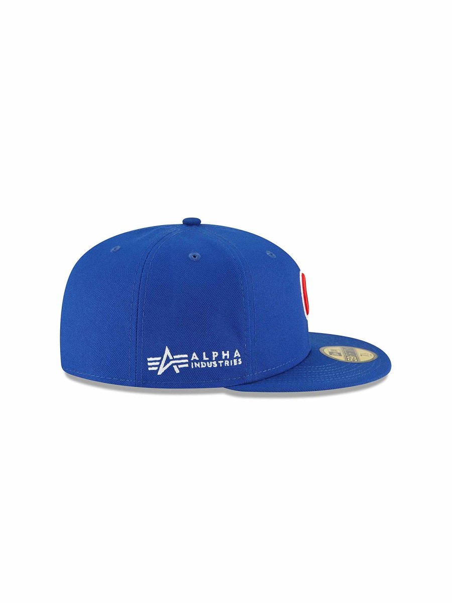 Mlb Alpha Industries Mlb X Alpha X New Era - Caps | Chicago Cubs X Alpha X New Era 59Fifty Fitted Cap Blue