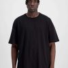 Men Alpha Industries T-Shirts | Recycled Label Tee Black
