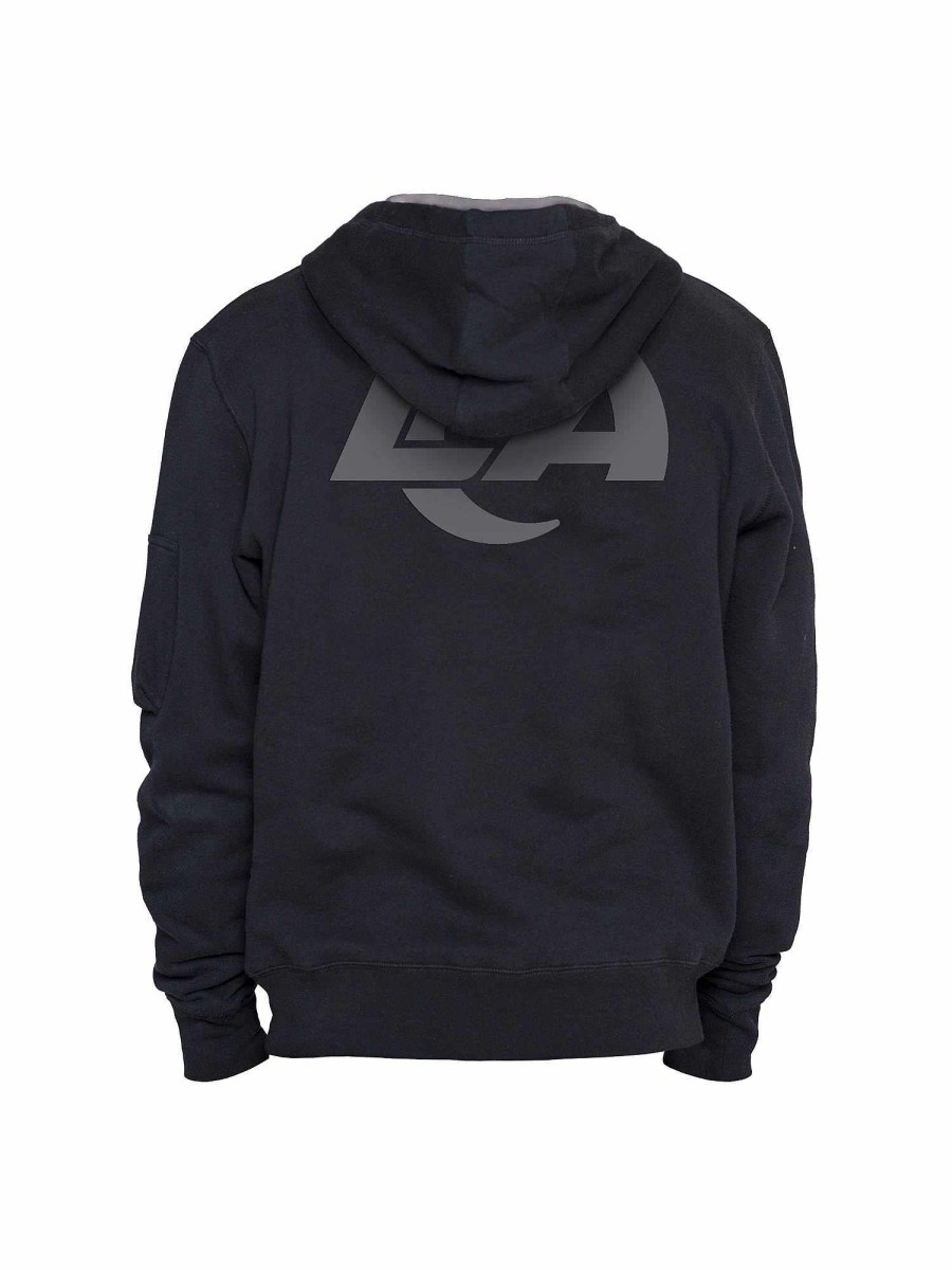 Nfl Alpha Industries Nfl X Alpha X New Era - Hoodies | Los Angeles Rams X Alpha X New Era Hoodie Black