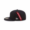Mlb Alpha Industries Mlb X Alpha X New Era - Caps | Atlanta Braves X Alpha X New Era 59Fifty Fitted Cap Navy