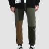 Men Alpha Industries Pants + Shorts | Alpha X Izzue Patchwork Bottom Olive